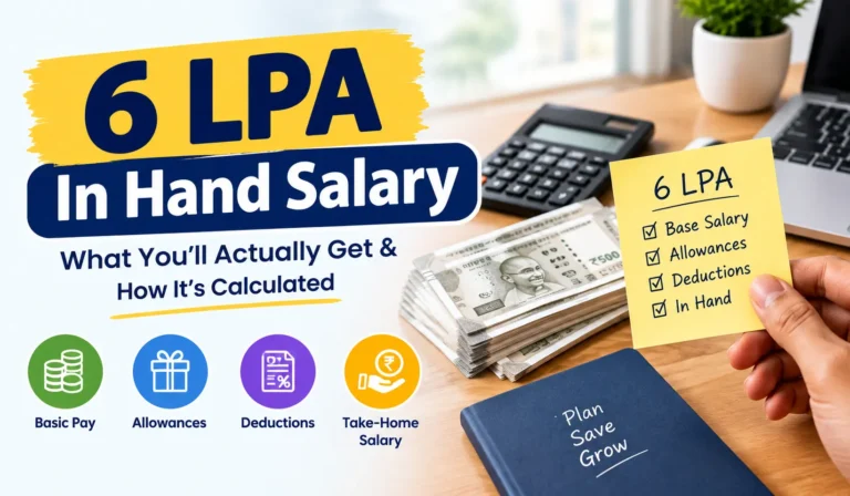 6 lpa in hand salary