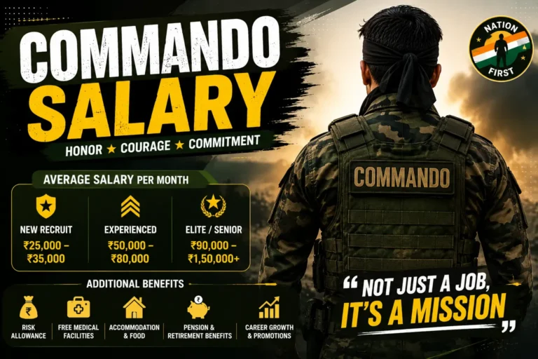 commando salary