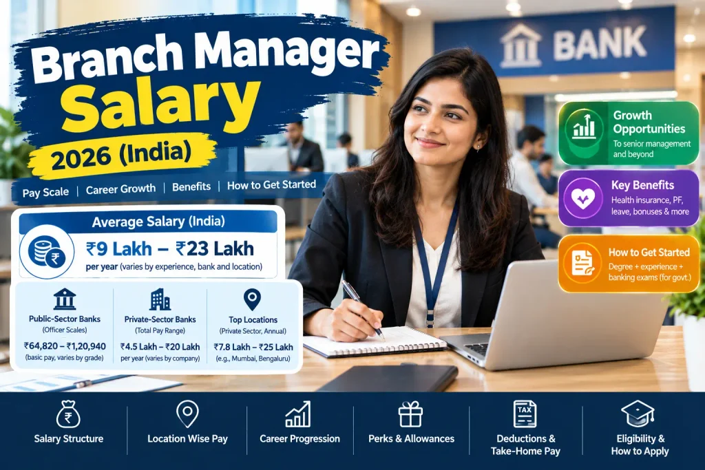 Branch Manager Salary