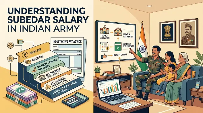 subedar salary in indian army