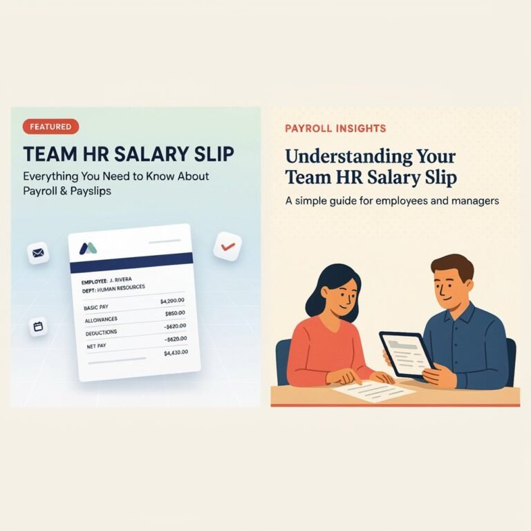 Team HR Salary Slip