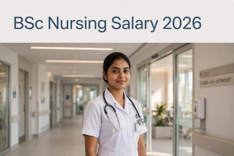 BSc Nursing Salary 2026 in India