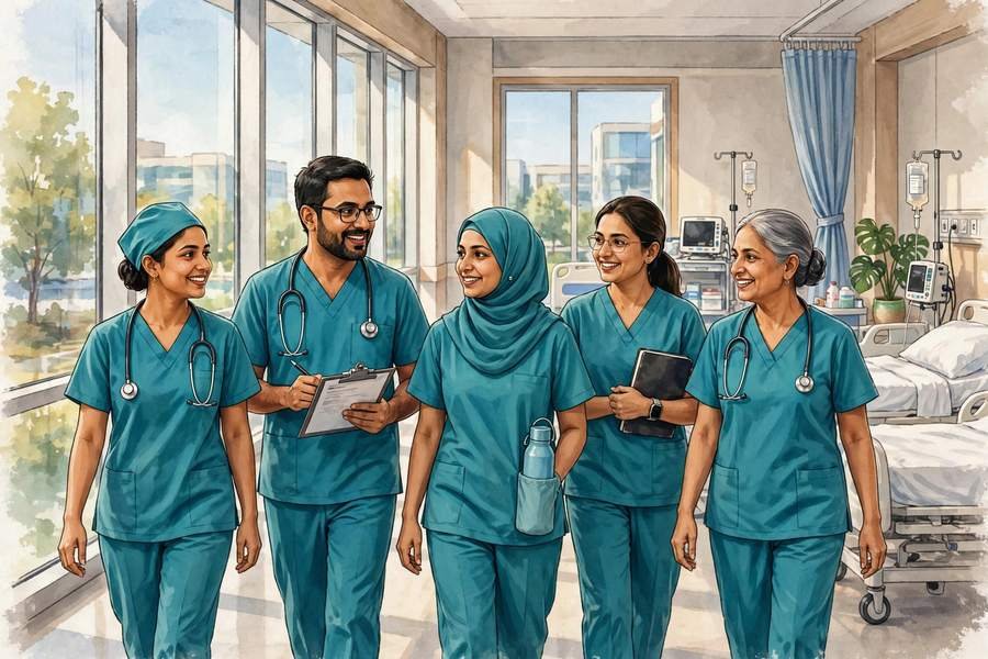 BSc Nursing career growth and salary progression