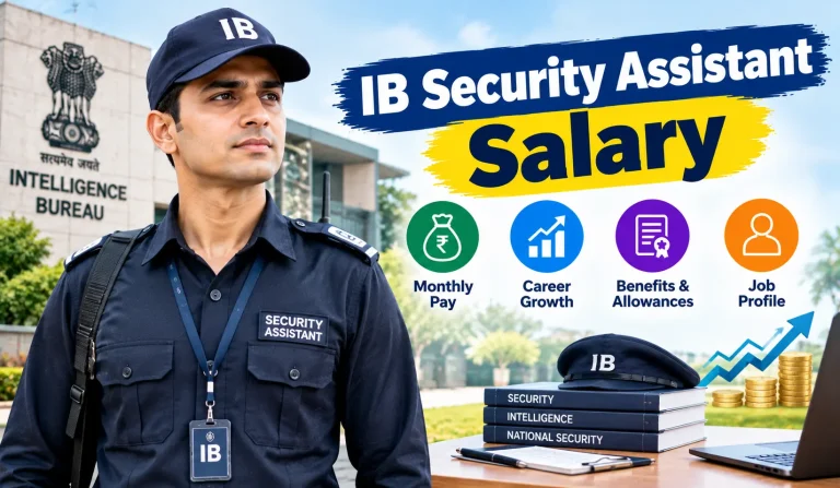 IB Security Assistant Salary