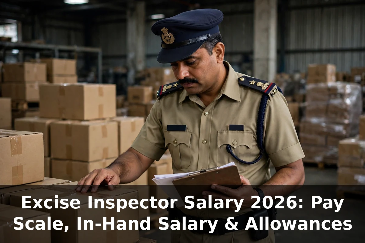 excise inspector salary 2026