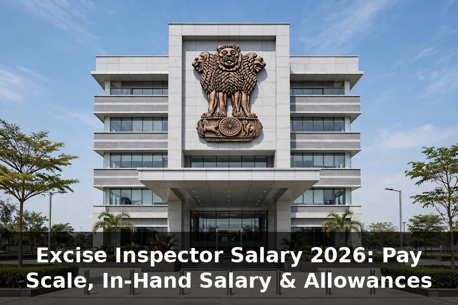 excise inspector salary 2026