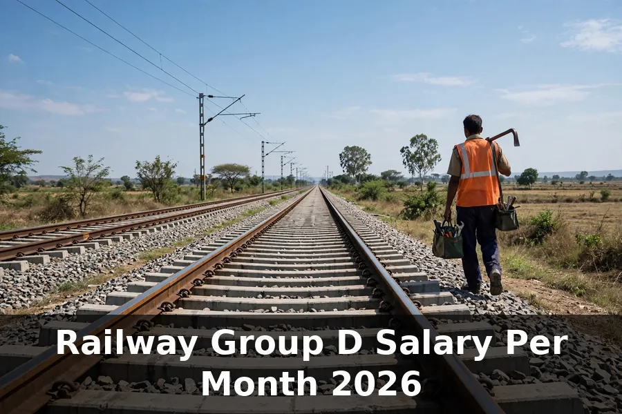 Railway Group D salary per month 2026
